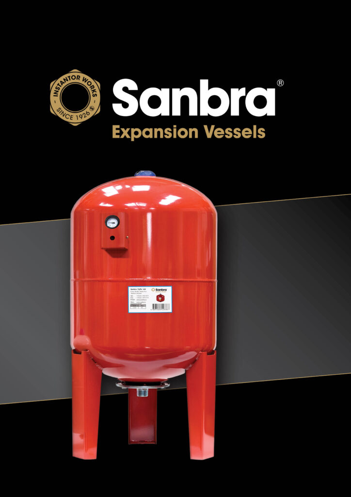 Sanbra Expansion Vessels brochure cover