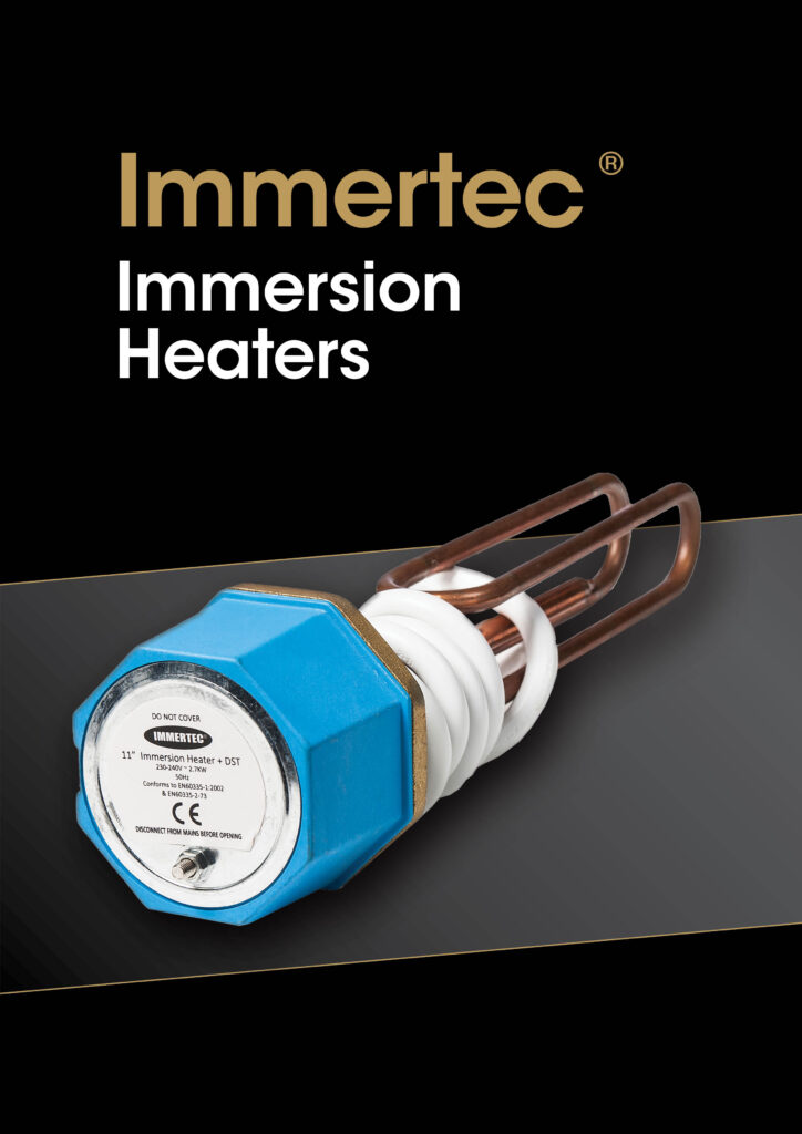 Immertec Immersion Heaters brochure cover