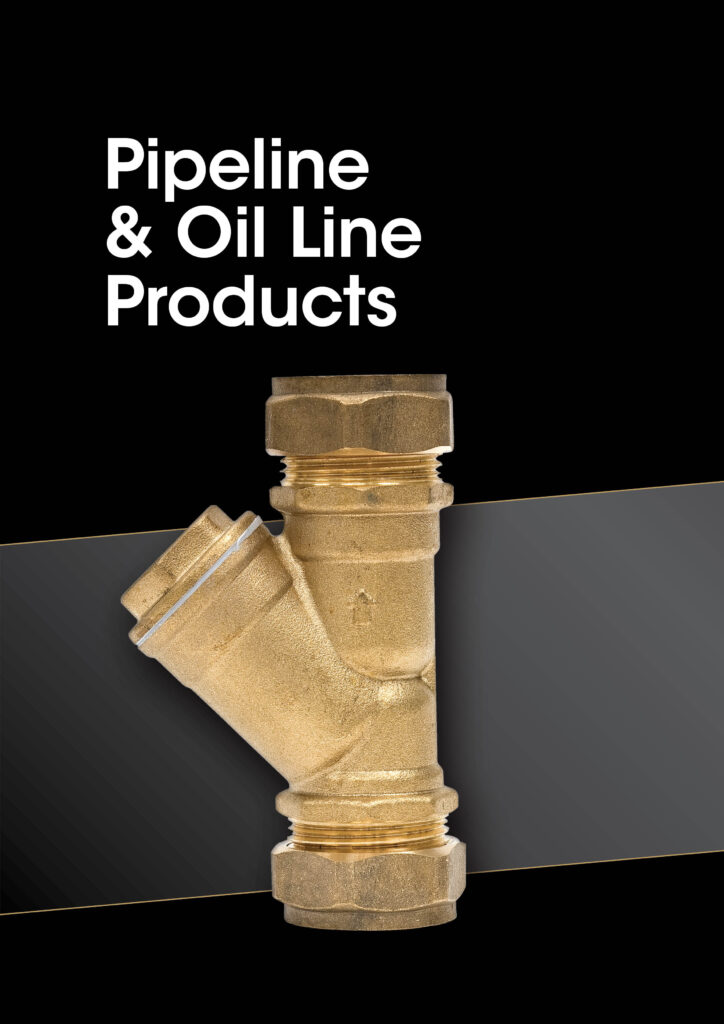 Sanbra Pipeline and oil line products brochure cover