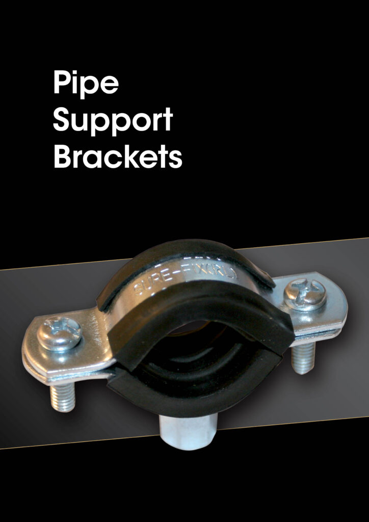 Sanbra Pipe Support brackets brochure cover