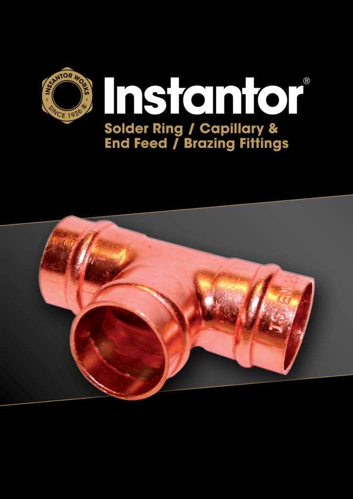 Instantor Solder Ring/Capillary & End Feed/Brazing Fittings brochure cover