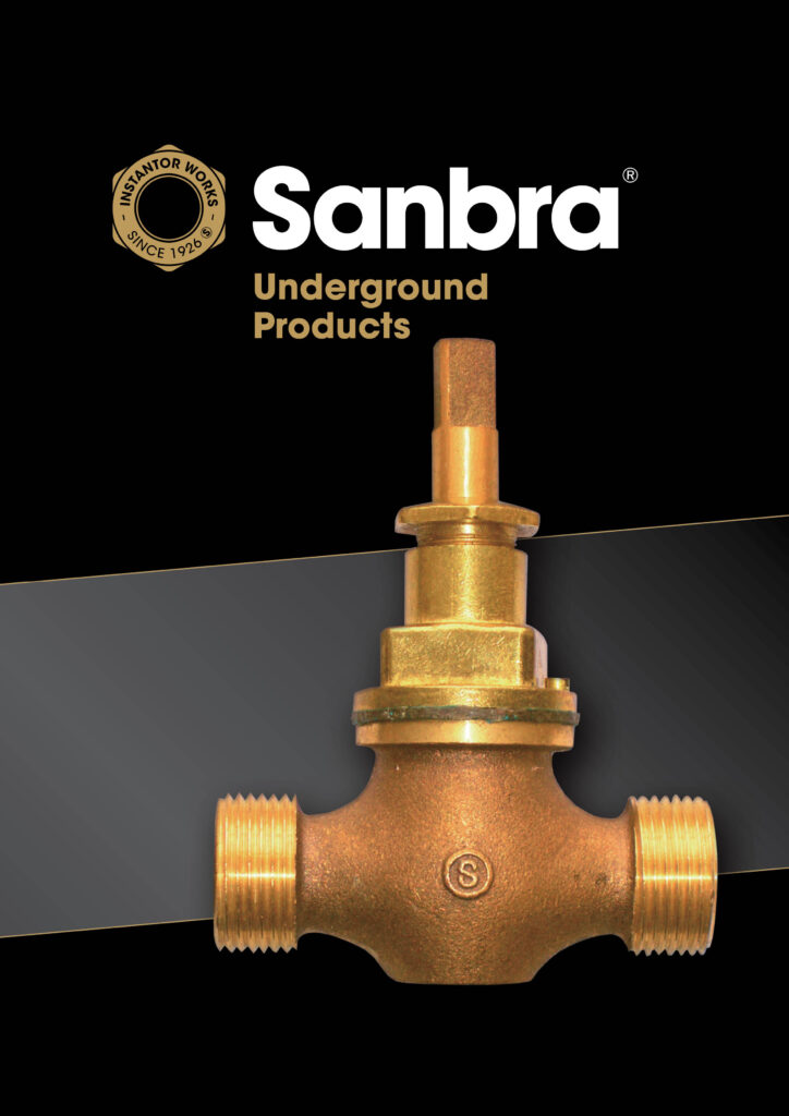 Sanbra Underground Products brochure cover