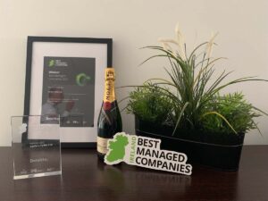 Deloitte Ireland Best Managed Companies Award to Sanbra Fyffe