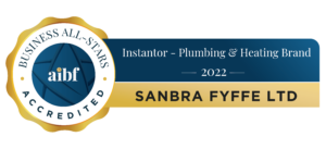 Sanbra Fyffe - Instantor Plumbing and Heating Brand of the Year All-Star Accreditation